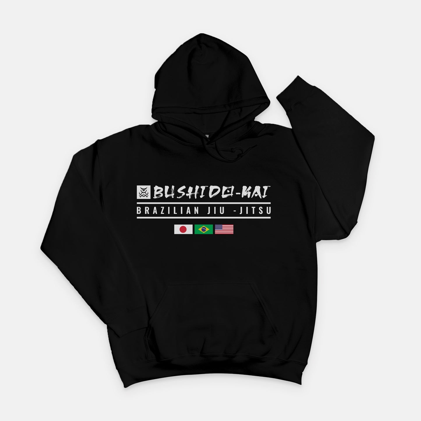 Adult Unisex Hooded Sweatshirt Gildan (Horizontal Front Logo)